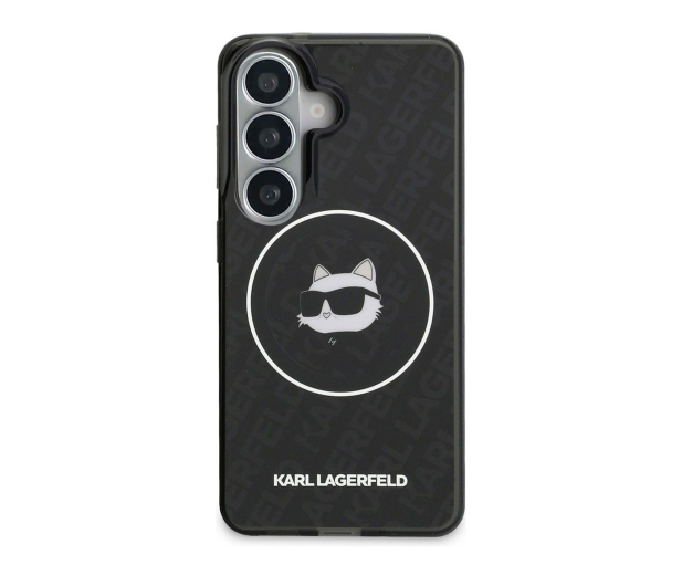 Karl Lagerfeld Etui Repeated Choupette MagSafe do Galaxy S26 czarny - 1522728 - zdjęcie 2